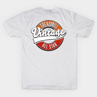 Treadmill Vintage All Star logo. T-Shirt